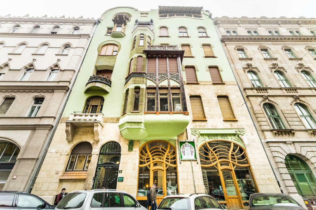 Budapest Art Nouveau Apartment Exterior foto