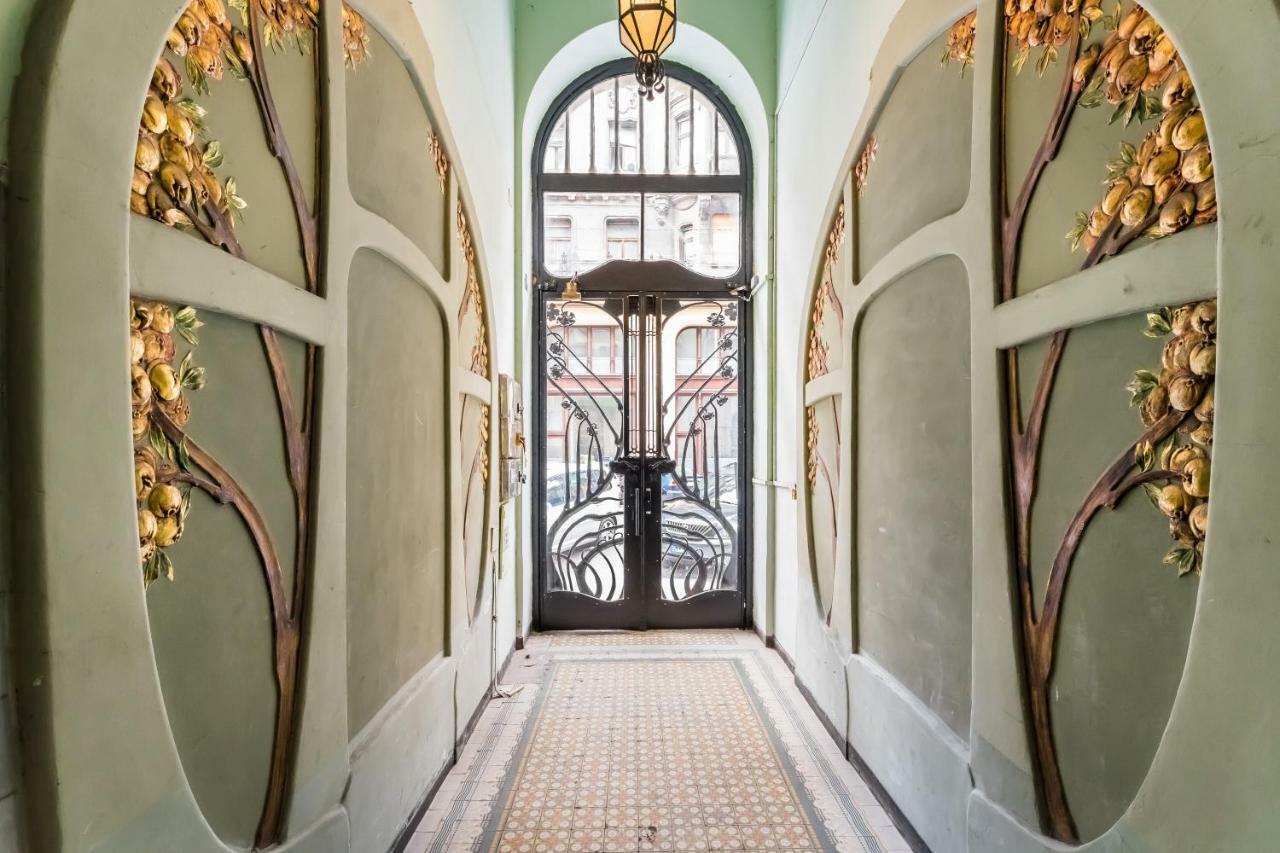 Budapest Art Nouveau Apartment Exterior foto